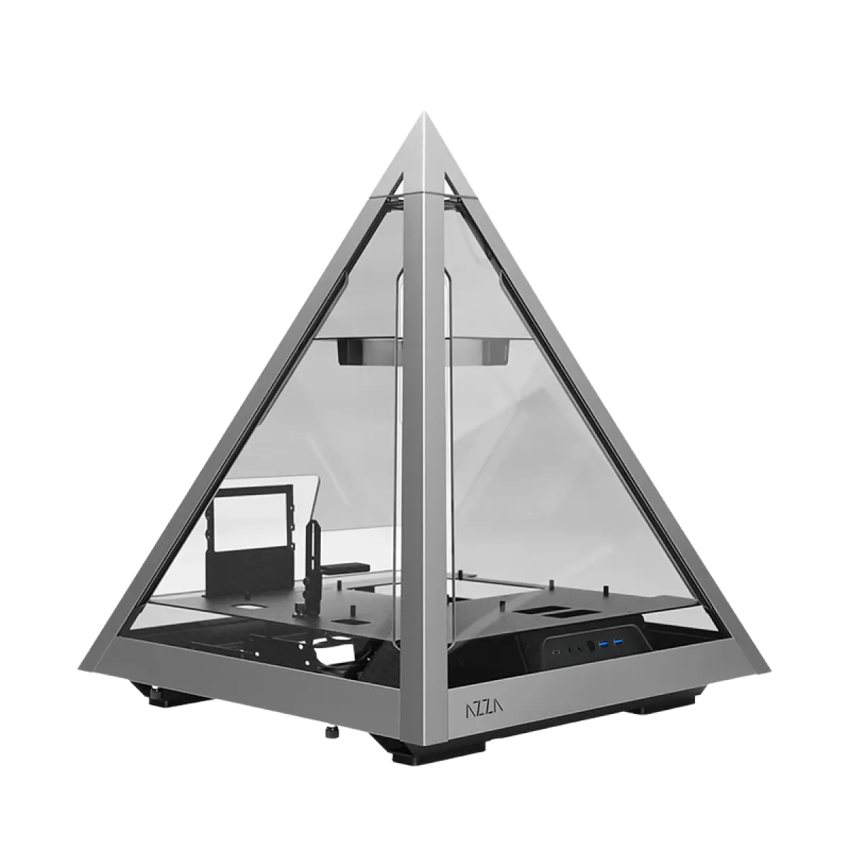 GCS | Azza (CSAZ-804L) Pyramid L Panoramic Gaming Chassis - RGB