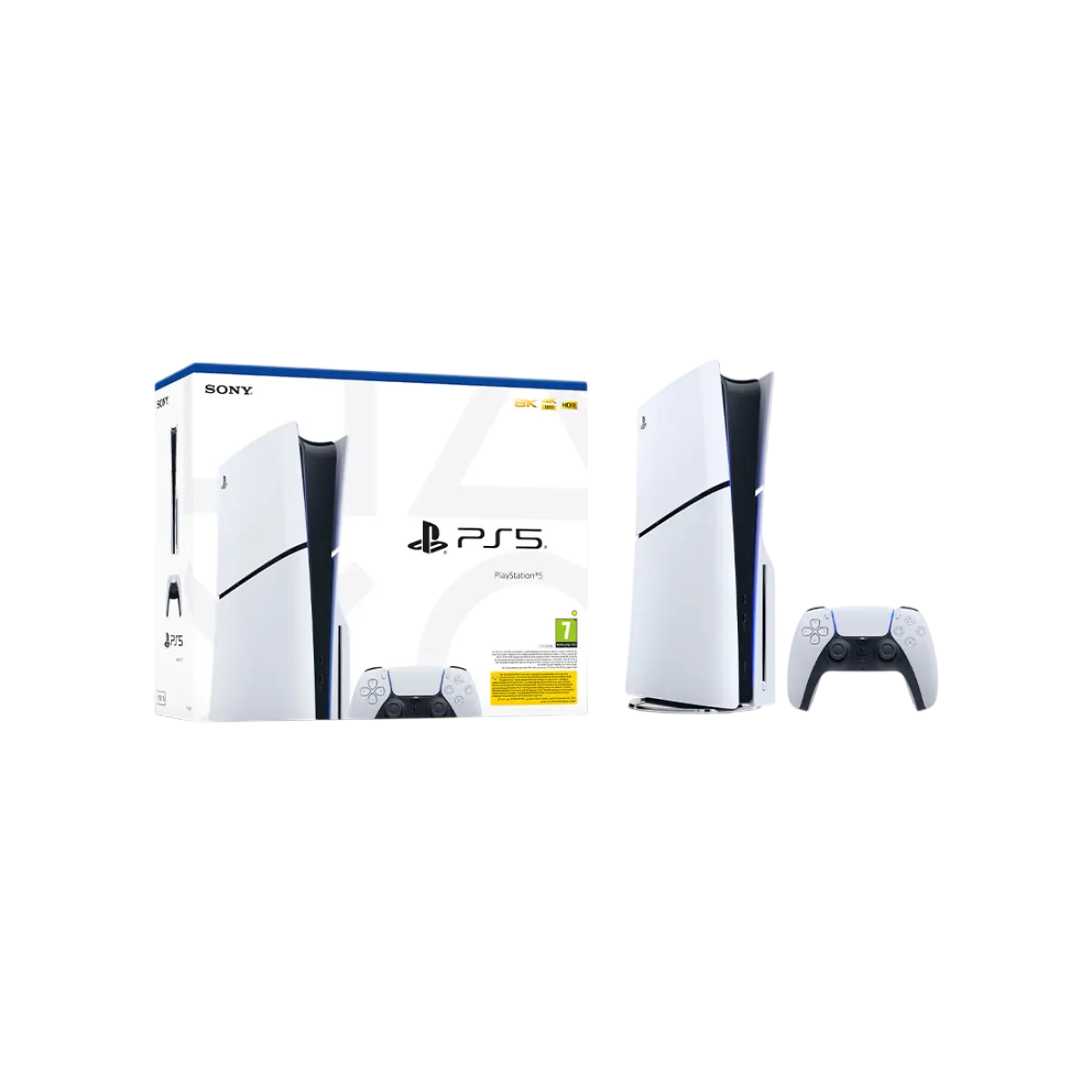 GCS | Sony (CFI-2116) PlayStation 5 Slim With Blu-Ray Disk- 1Tb