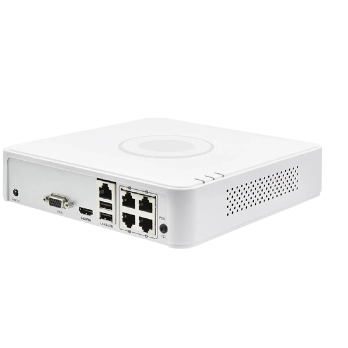 防犯カメラ HIKVISION NVR DS-7104NI-Q1/4P/M GCS | Hikvision (DS-7104NI-Q1/4P) 4 channel Mini 1U NVR - White
