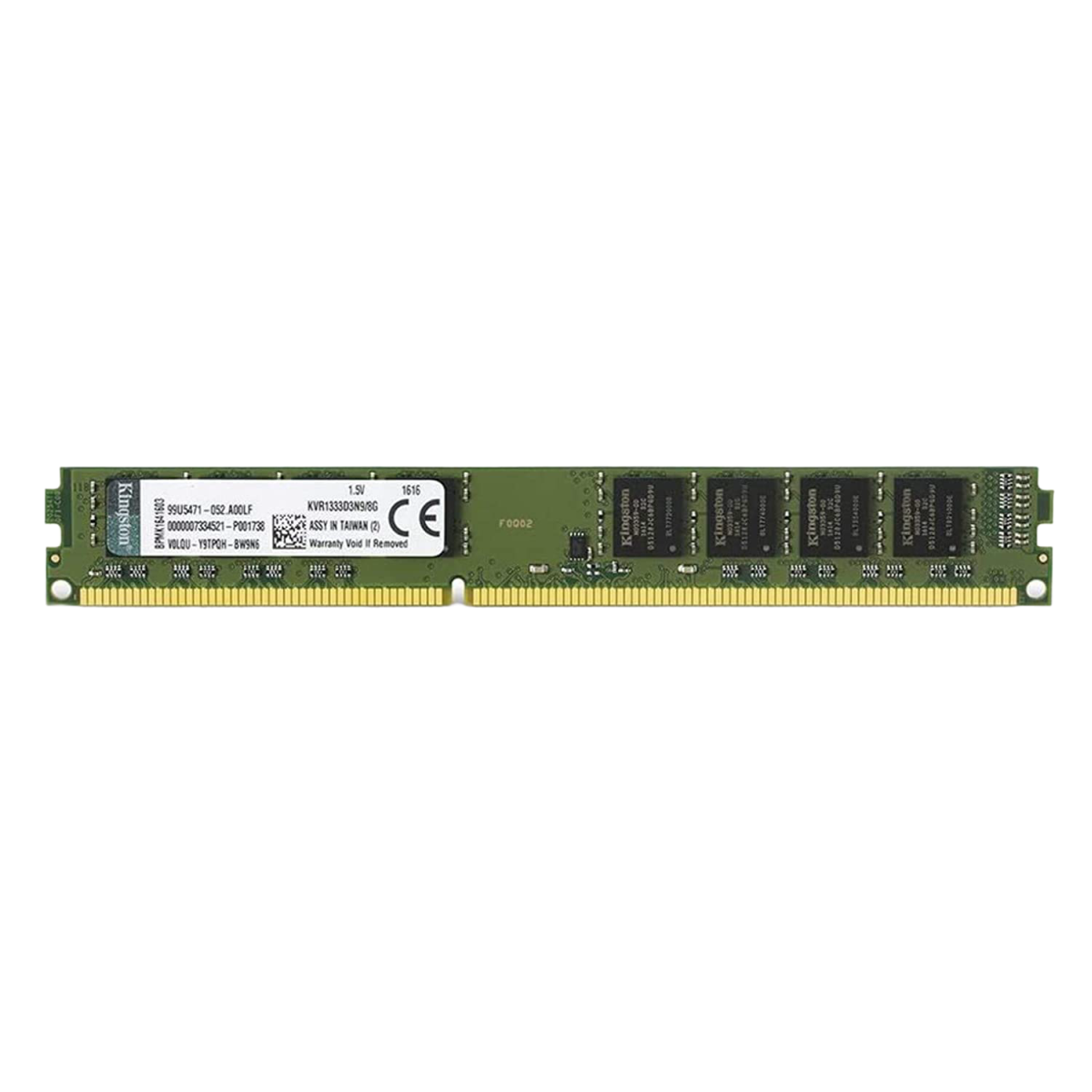 GCS | Kingston (KVR26N19D8/16) 16Gb DDR4-2666Mhz (PC4 21300) UDIMM